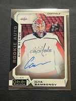 Ilya Samsonov 2018 OPC Rookie Auto Washington Capitals