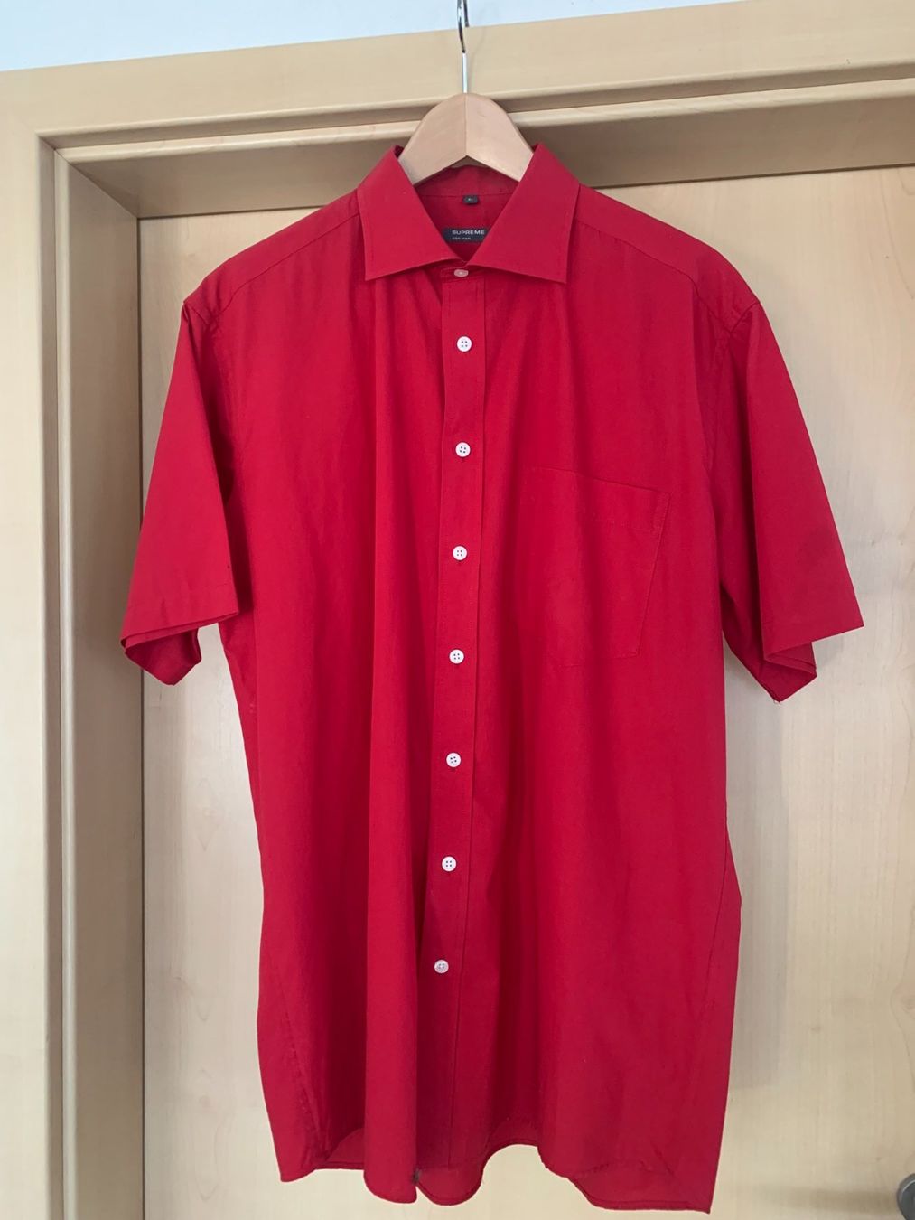 Camicie: Herrenhemd Gr.41 rot – Nuovo (secondo la descrizione) da Azmoos venduto da Verwir64