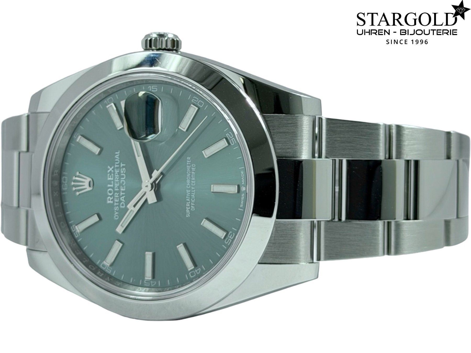 Rolex Montres: Rolex Datejust 41 green - 126300 – D'occasion à Zürich par Stargold-Uhren 3