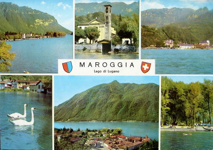 Ansichtskarten: MAROGGIA Lago di Lugano – Gebraucht aus Jona von philajona