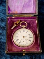Taschenuhr mit Box