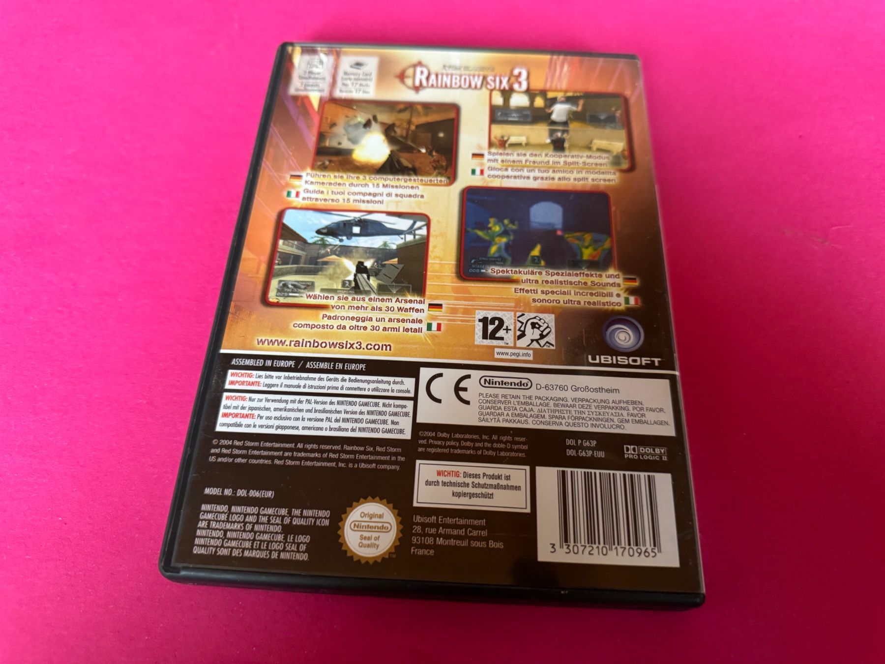 Nintendo Spiele: RAINBOW SIX 3 SPIEL FÜR NINTENDO GAMECUBE – Gebraucht aus Hägendorf von Briansgameshop 2