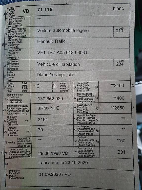Renault Camping Fahrzeuge: bus camping – Gebraucht aus Chavornay von Jolabricole 4