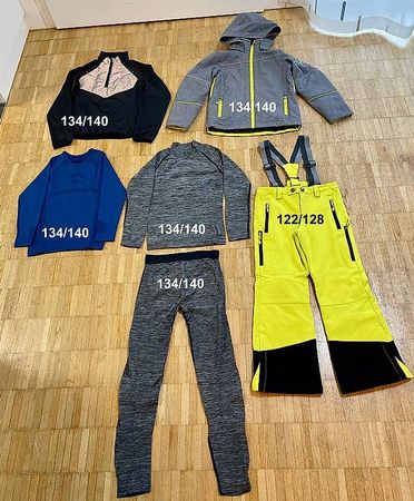 Kinder Schneekleider Gr 122/128 und 134/140