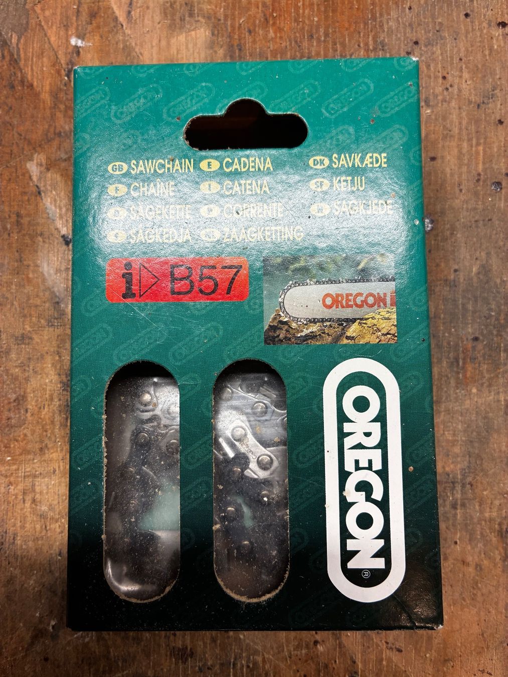 Oregon Seghe: Sägekette B57 und I56- originalverpackt – Nuovo e nell'imballaggio originale da Muttenz venduto da mifelpenk 2