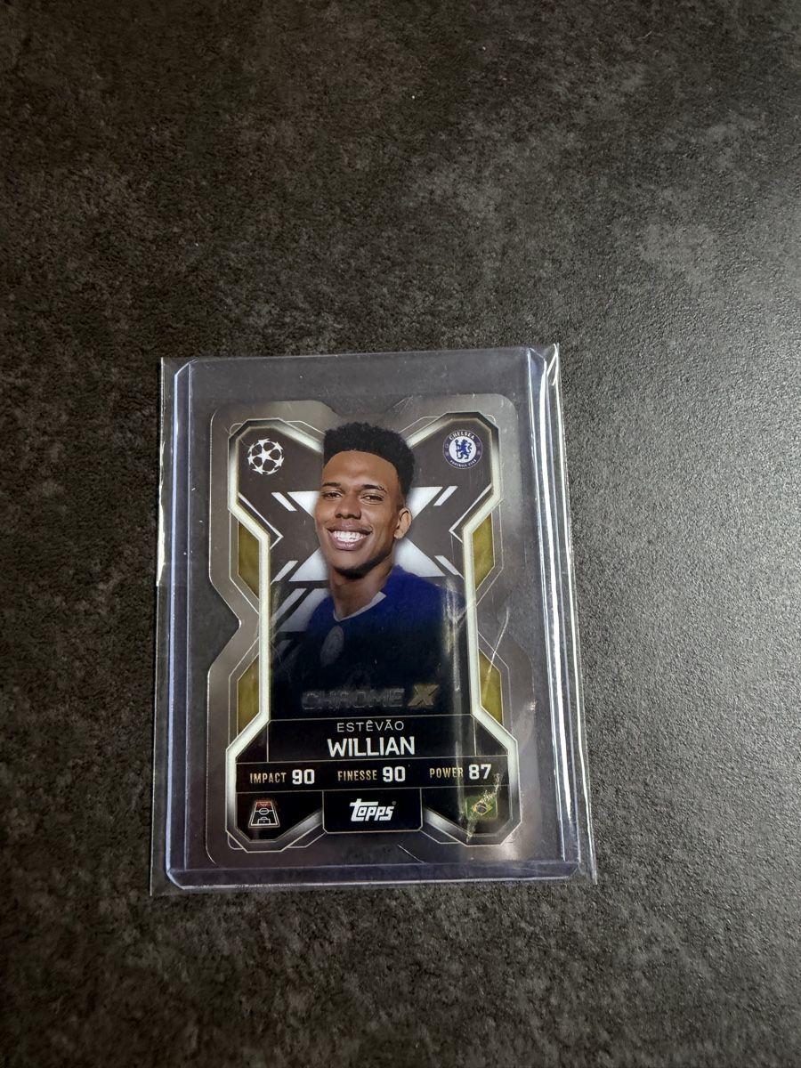 Topps Carte collezionabili: Estêvão Willian Topps Chrome X  – Nuovo (secondo la descrizione) da Pieterlen venduto da jos_f5m8