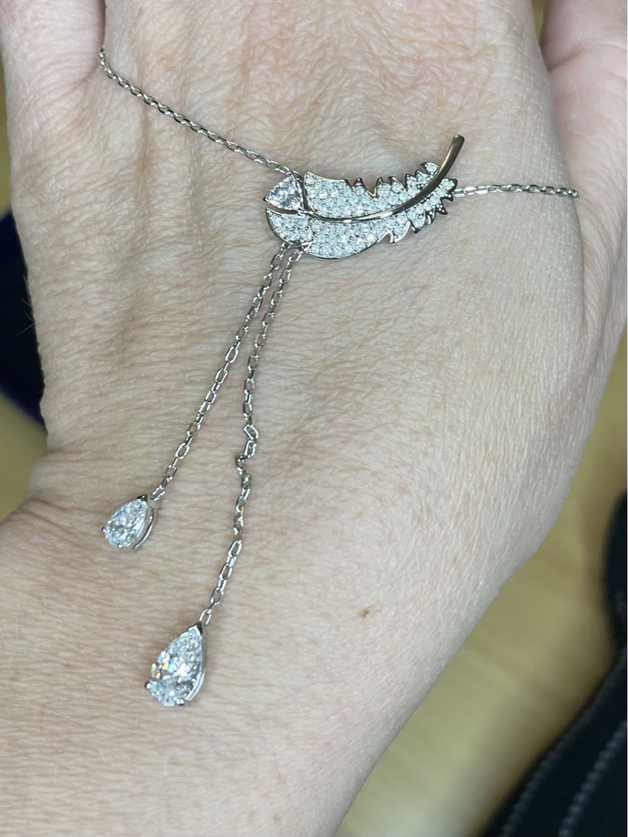Swarovski Catenine: Swarovski Y-Halskette NICE – Nuovo (secondo la descrizione) da Goldach venduto da pikay 1