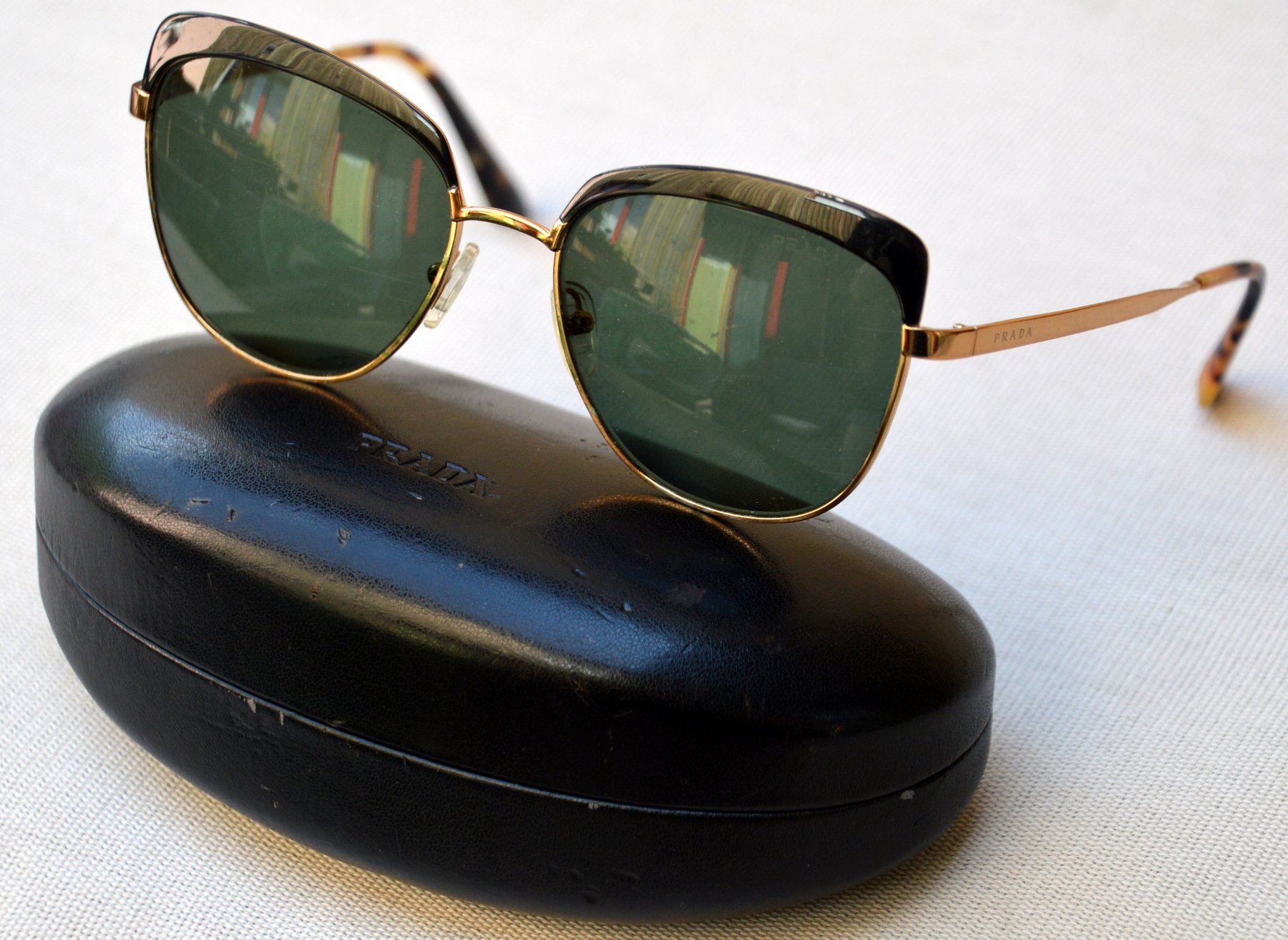 Prada Brillen & Gläser: Sonnenbrille Prada SPR51T lunettes de soleil – Gebraucht aus Collonges von arashee 1