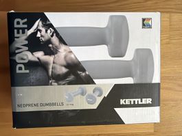 Kettler Hanteln Neopren Paar 2x 4Kg