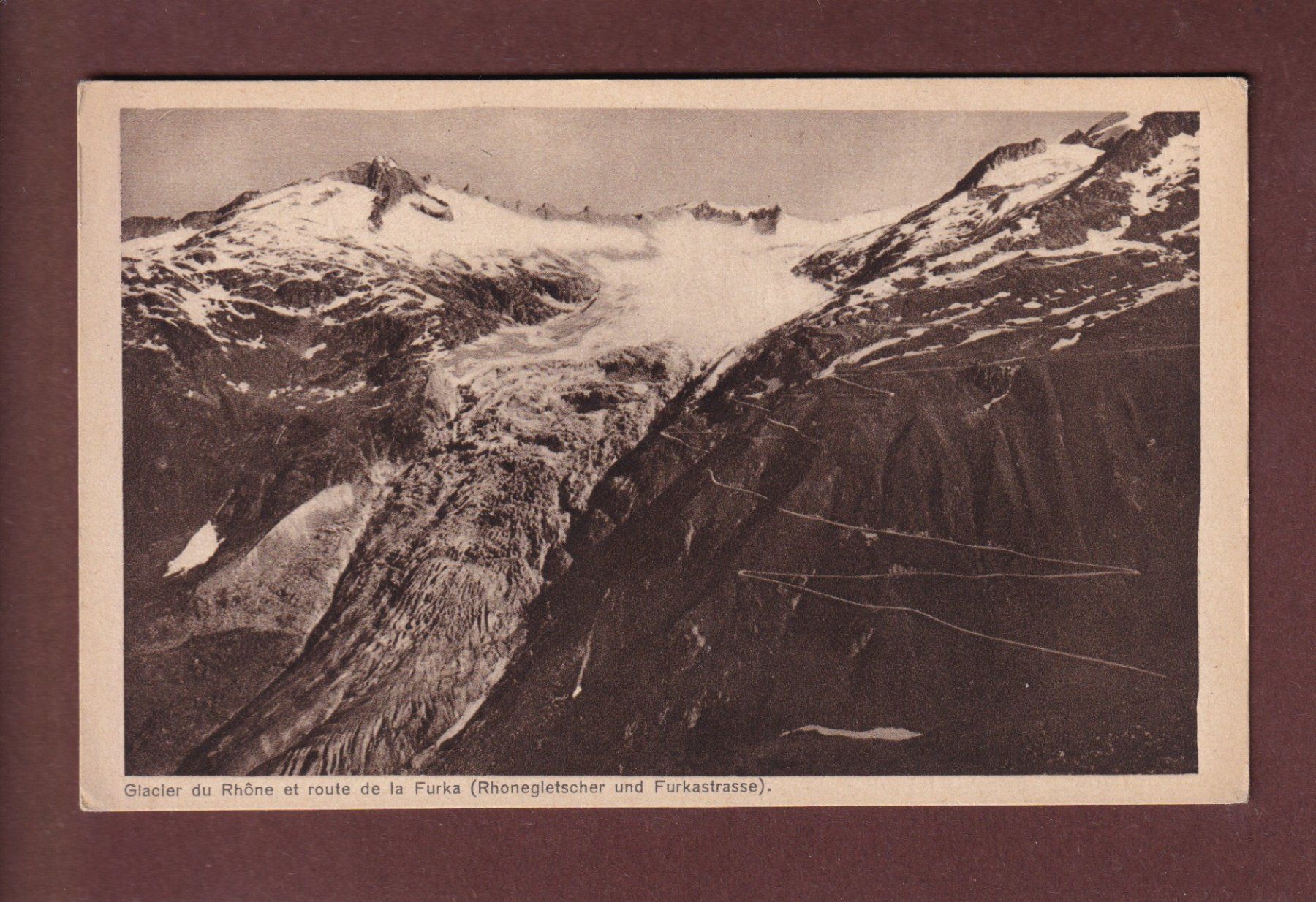 Cartes postales: GLACIER DU RHÔNE – D'occasion à Pully par nicecards-shop