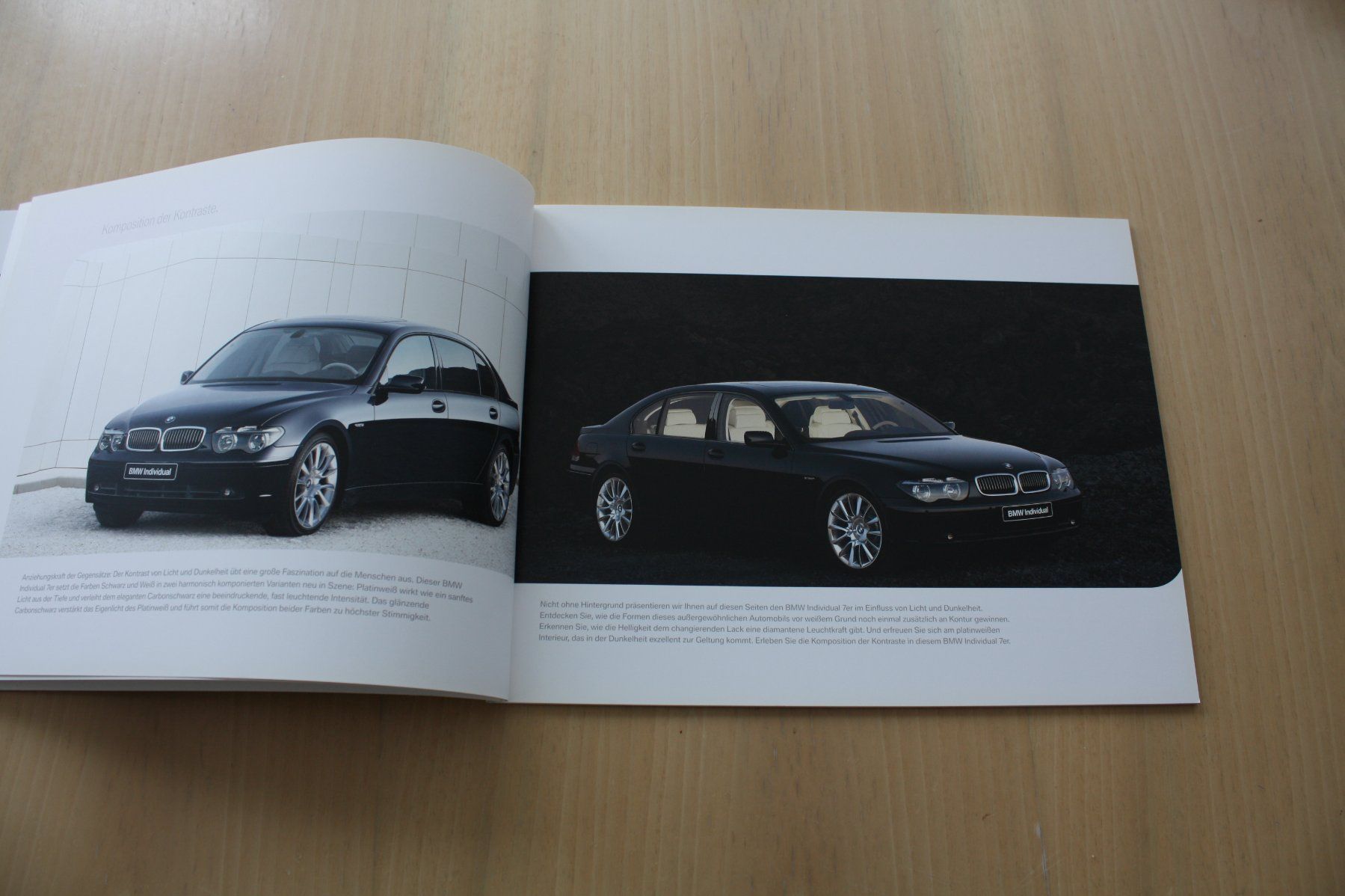 BMW Dokumente: BMW Individual Prospekt 7er 2004 – Gebraucht aus Wikon von erwin400 1