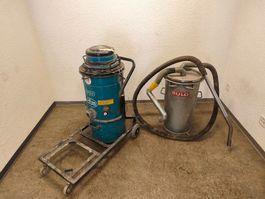 Industriesauger Nilfisk CFM 118 Metallgestell & Kübel Sulo
