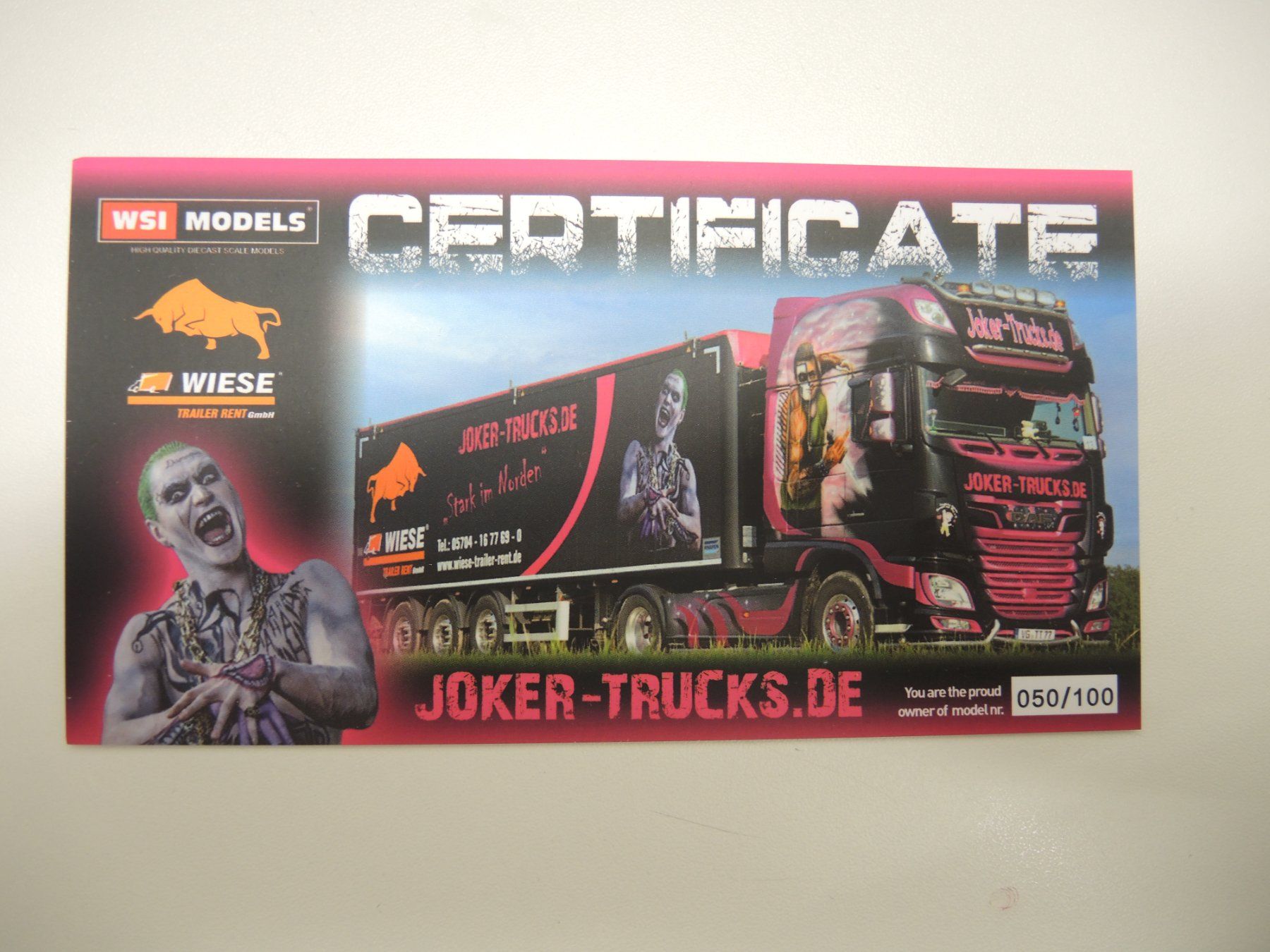 WSI Models Kit di modellismo & Modellini statici: WSI 02-2823 DAF Joker Trucks Tamara – Nuovo (secondo la descrizione) da Dagmersellen venduto da FBM-Bacheli 1