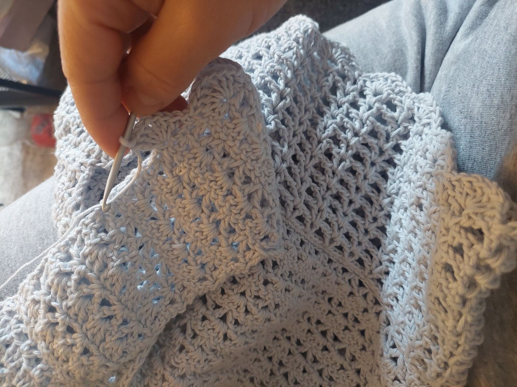 Top: Haut en crochet fait main – Nuovo (secondo la descrizione) da tartegnin venduto da Madelaine_09 4
