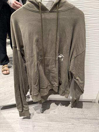 Off white hoodie olive M