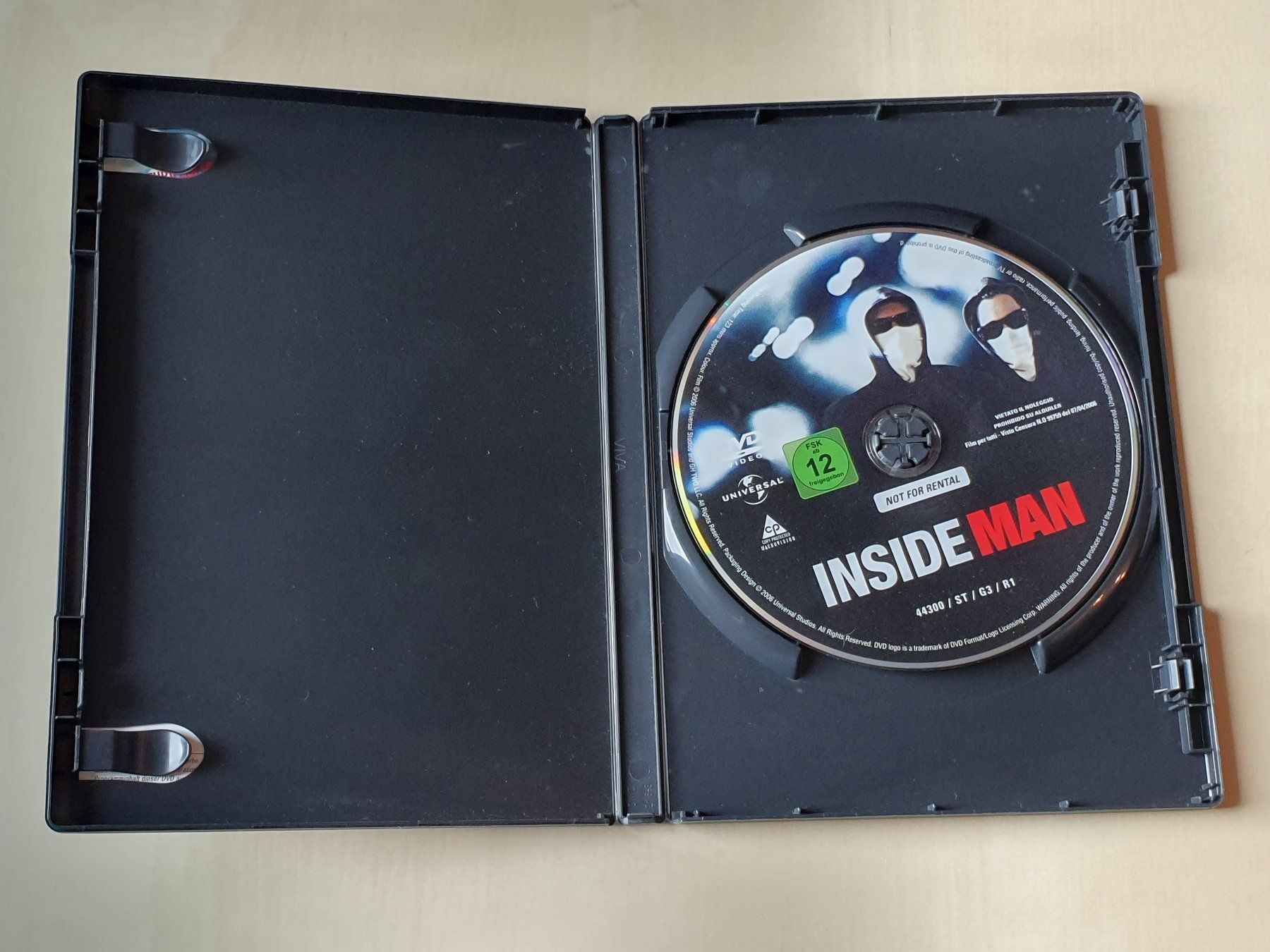 Tutti i DVDs: Inside Man – Usato da Stansstad venduto da collectorsshop 2