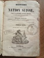 Histoire de la Nation Suisse, édition 1851, Fribourg