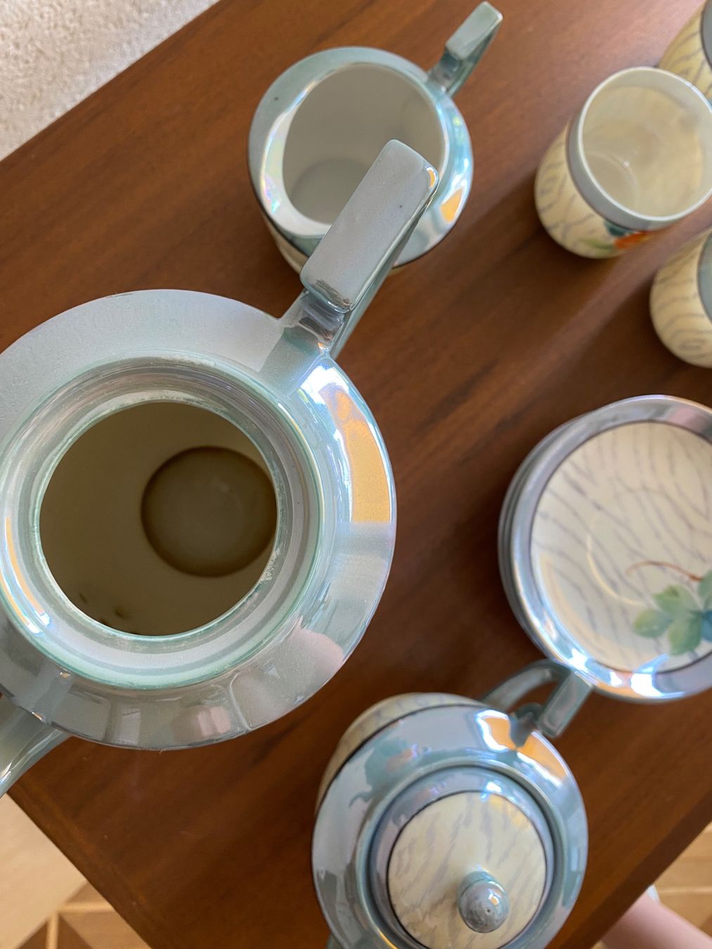 Set di piatti: Chikaramachi Tee- oder Kaffeeservice mit  floralem Muster – Usato da Burgdorf venduto da gre_2ftz 5