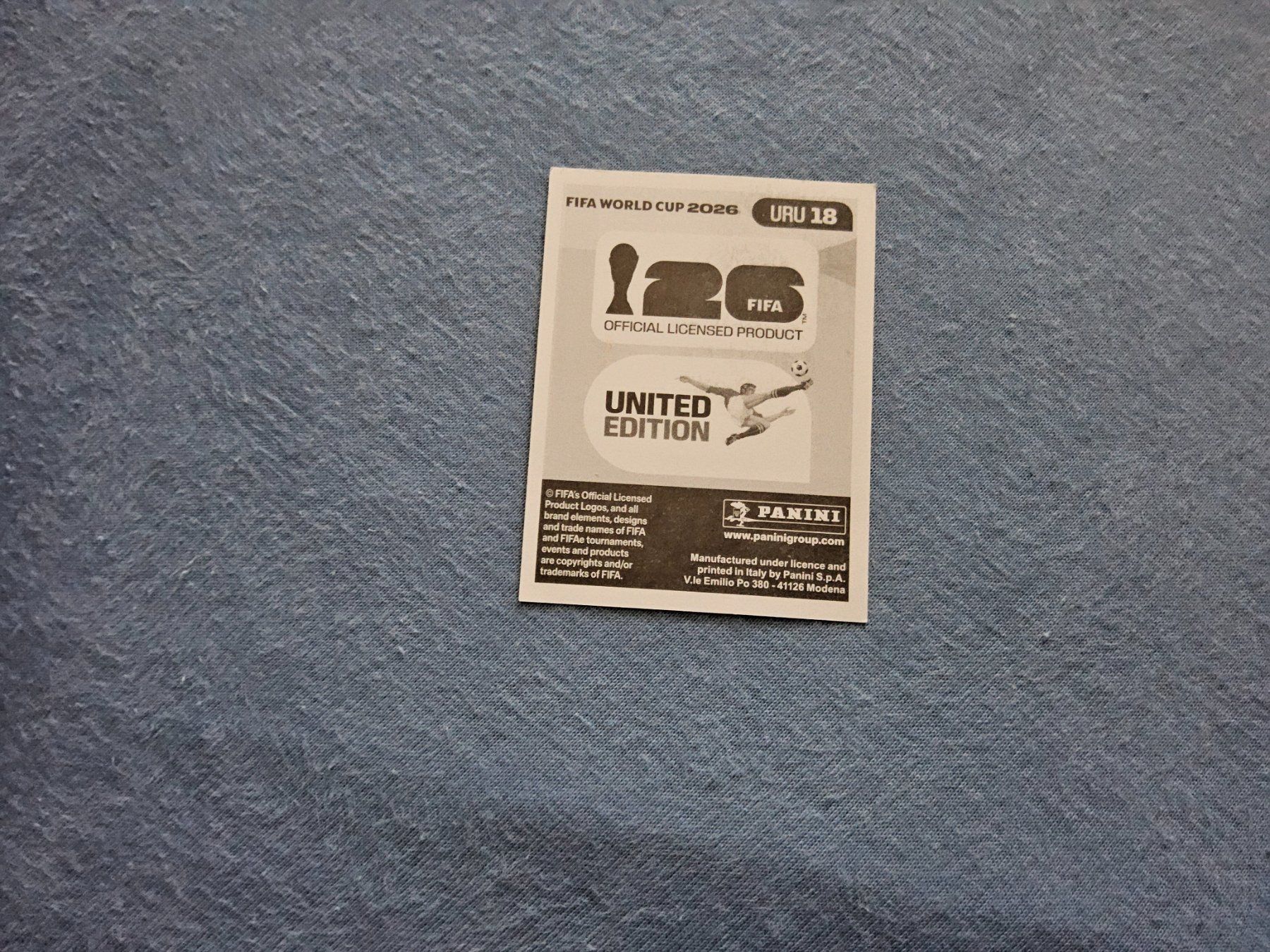 Panini Carte collezionabili: Panini 2026 URU 18 – Nuovo (secondo la descrizione) da Freudwil venduto da freny24 1