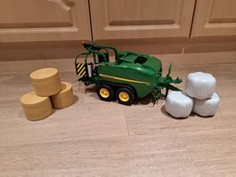 John Deere Ballenpresse von Bruder wie NEU