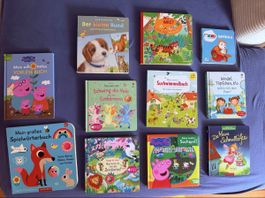 Kinderbücher Peppa Pig, Suchwimmelbuch, etc.