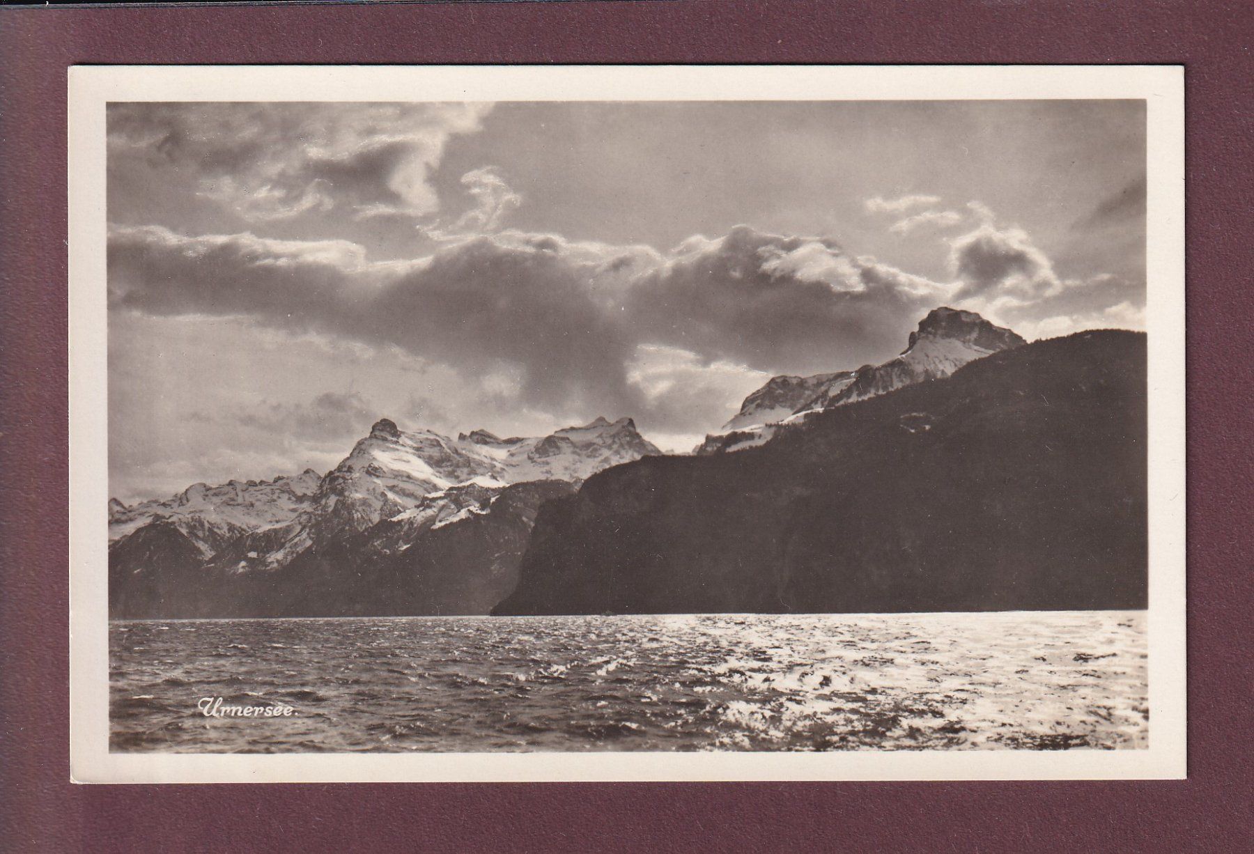Cartes postales: URNERSEE – D'occasion à Pully par nicecards