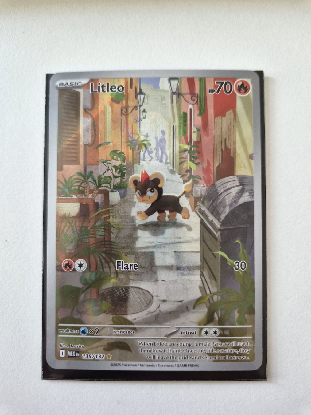 Pokémon Sammelbilder & Trading cards: Litleo 139/132 – Gebraucht aus Goldach von Napoleon_1992