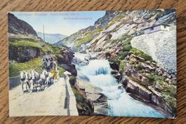Reusstal, Schöllenen, Pferdekutsche