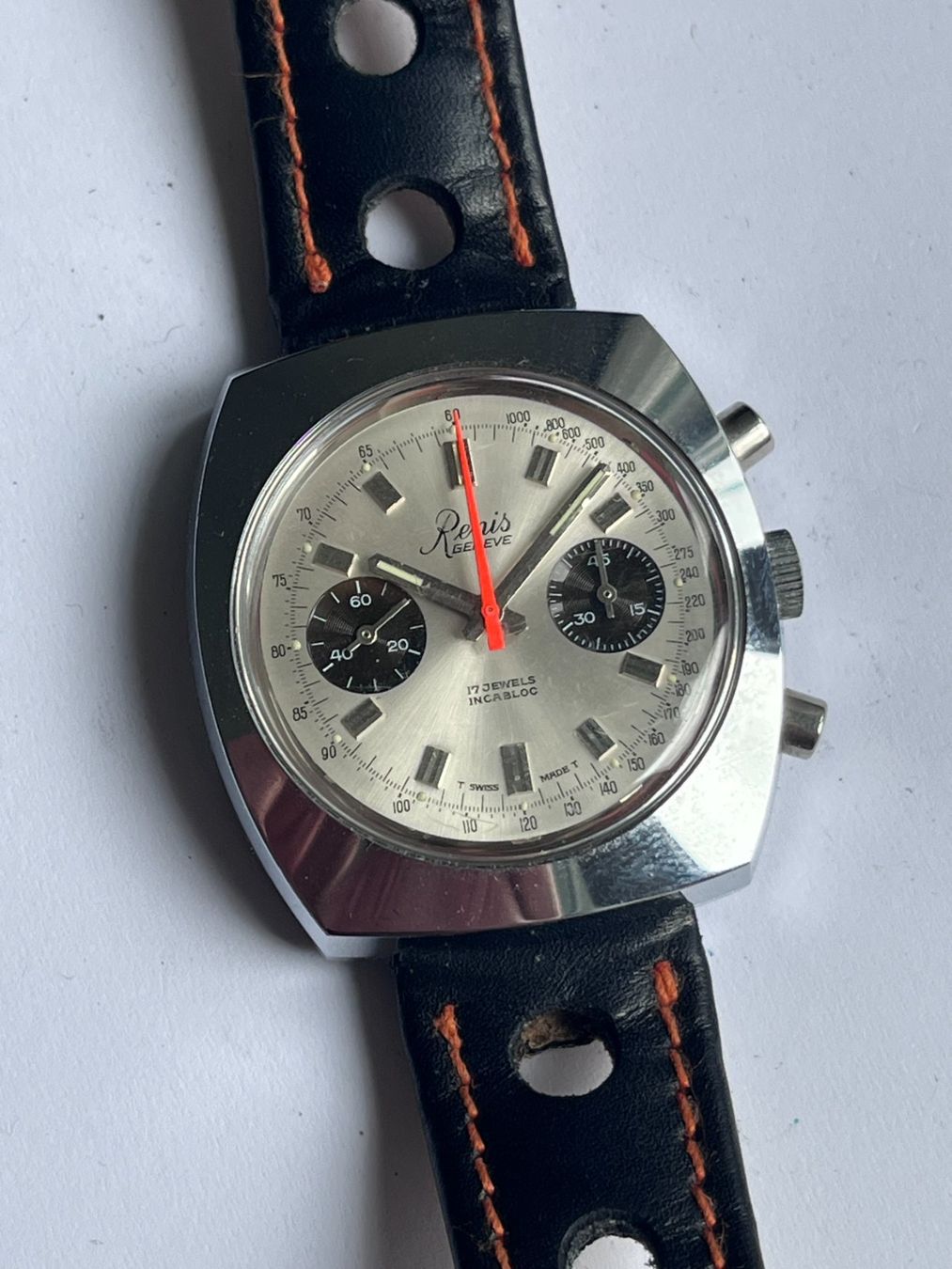 Orologi: Renis Geneve Chronograph Vintage – Usato da Worblaufen venduto da chronyves