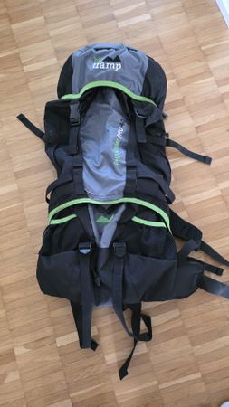 Wanderrucksack Big Tramp Phantom Pro 40 schwarz grau 