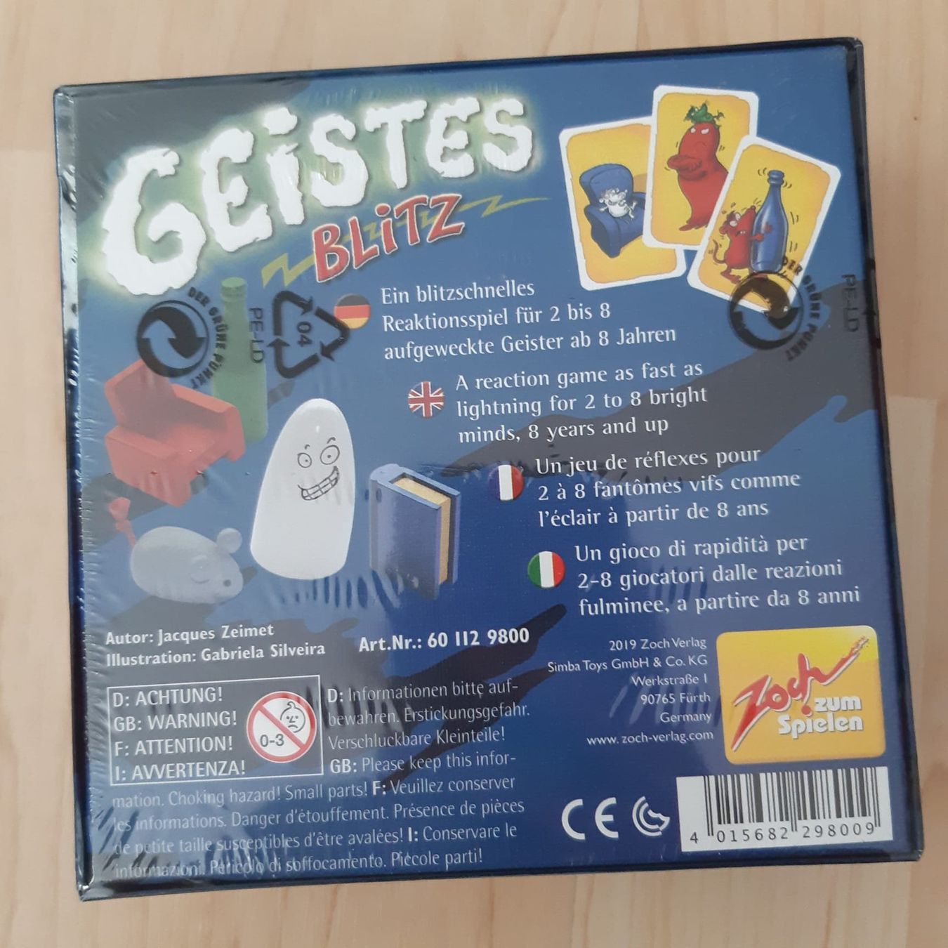 Giochi: GEISTES BLITZ, NEUE, ungeöffnet – Nuovo e nell'imballaggio originale da Sachseln venduto da jocaso 1