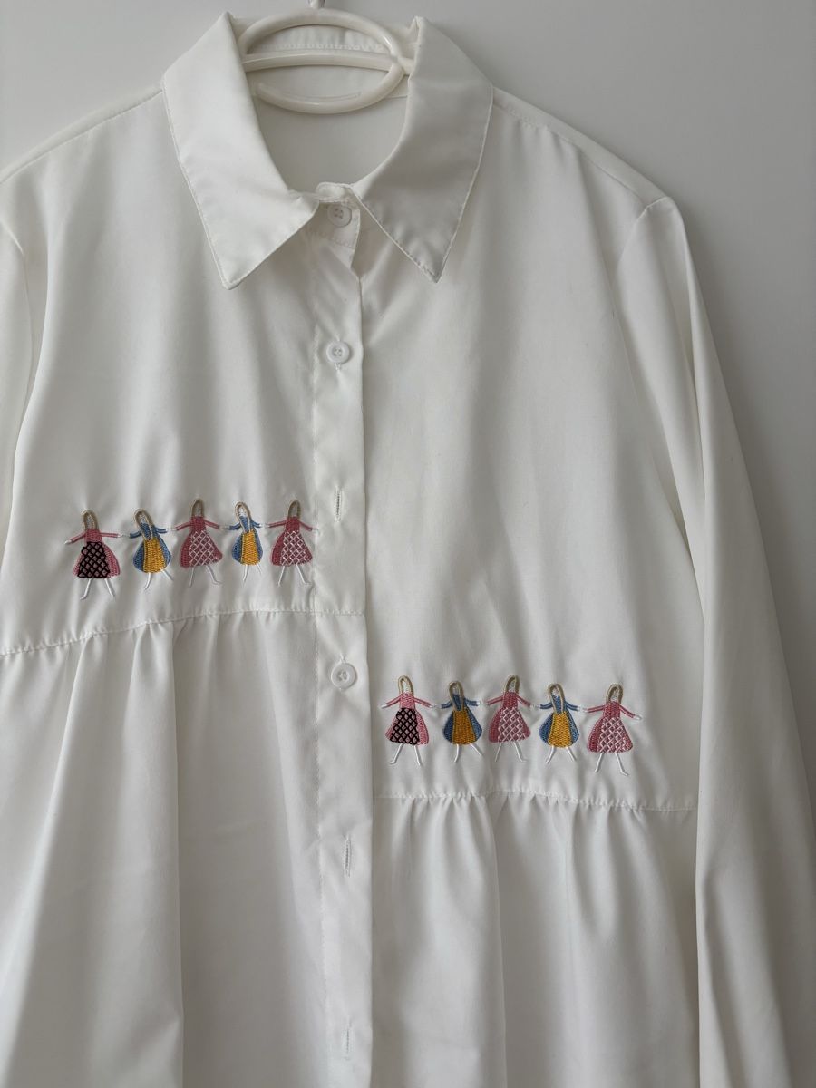 Blusen: Schöne Bluse weiss – Neu (gemäss Beschreibung) aus Hünibach von Zbergkarin