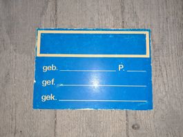 Namen's Tafel für Kühe