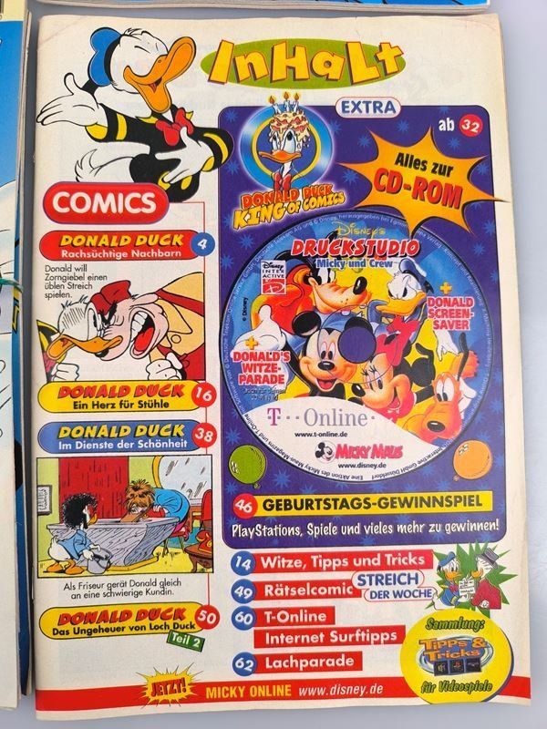 BD: Micky Maus Hefte Sammlung/LOT – D'occasion à Rüti ZH par Restwert_Rueti_ZH 9