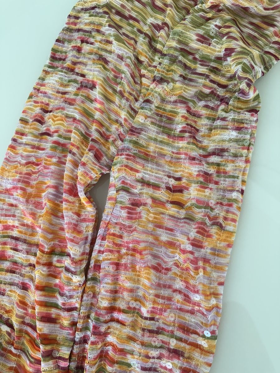Missoni Pantaloni: Missoni Hose mit Pailletten, gemustert – Nuovo (secondo la descrizione) da Zürich venduto da Mona-L 8