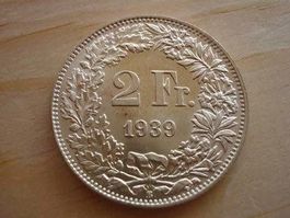 (C2) 2 Franken 1939  STGL