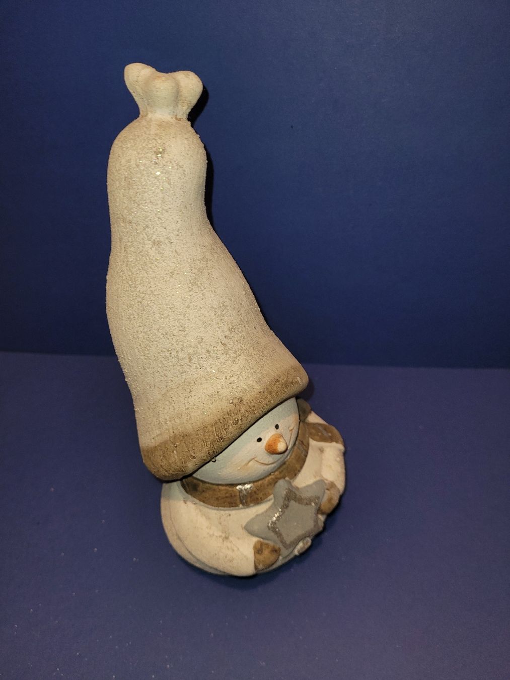 Statuette: Dekorationsfigur Schneemannn – Usato da Schangnau venduto da Ulne 1