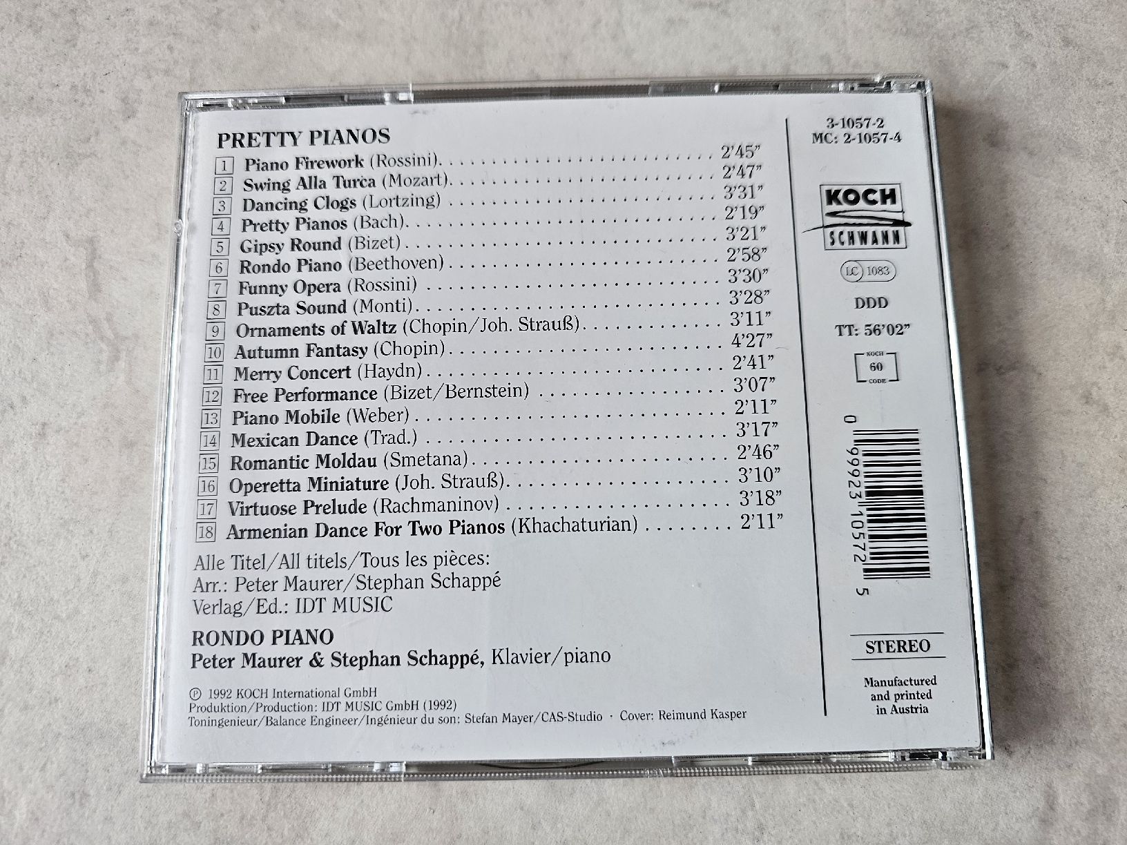 CD: Rondo Piano  -  Pretty Pianos – Usato da Schneisingen venduto da backstore24 1