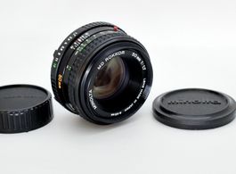 Minolta MD II Rokkor 50mm f1.7 made in Japan top schön!