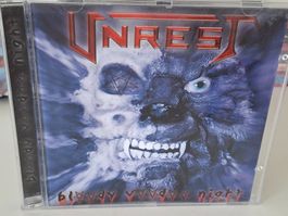 CD Unrest - Bloody Bloody Night / Heavy- Metal