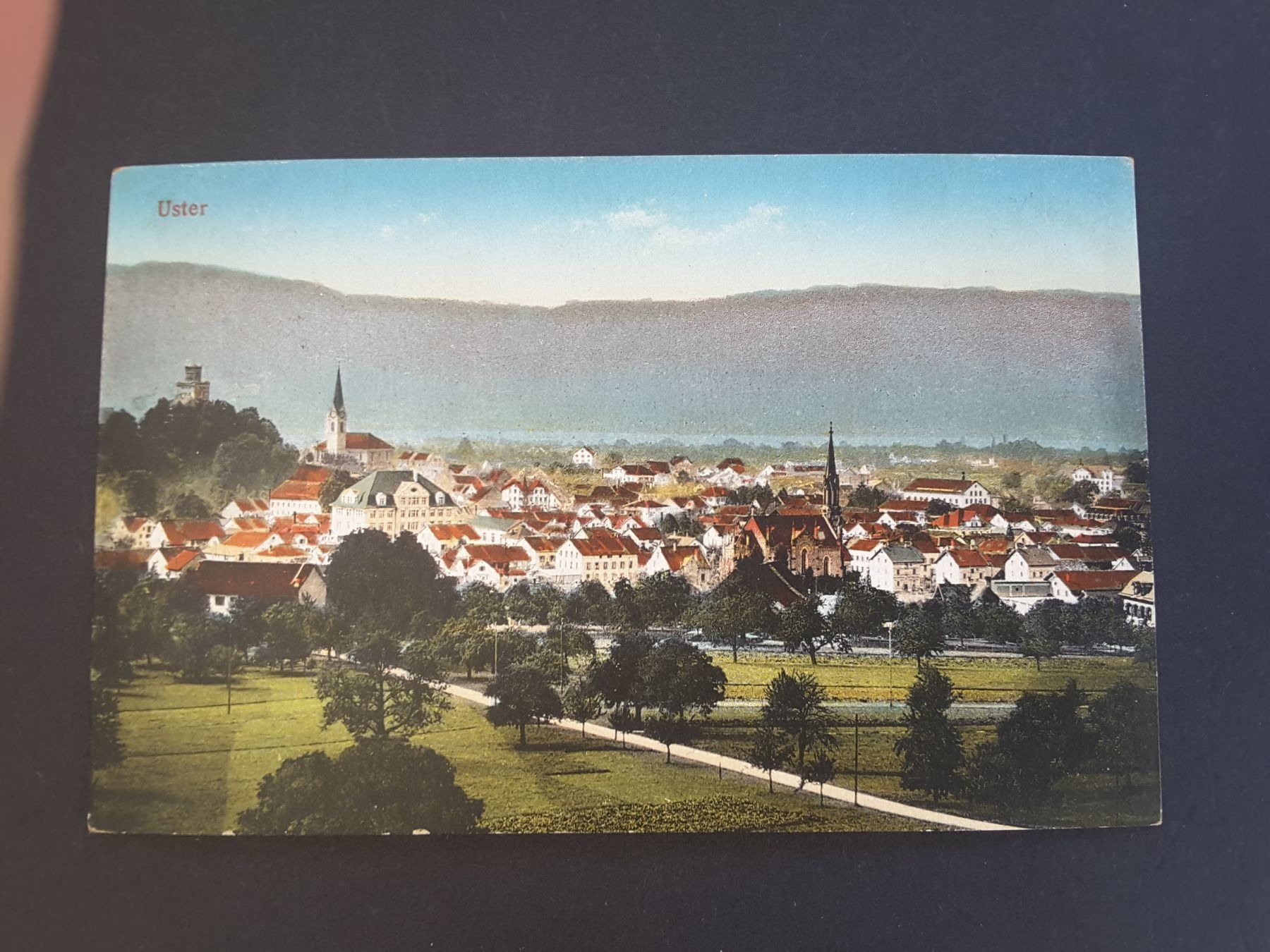 Cartoline postali: AK- ZH Uster , 1917 – Usato da Reichenburg venduto da Pipo-67