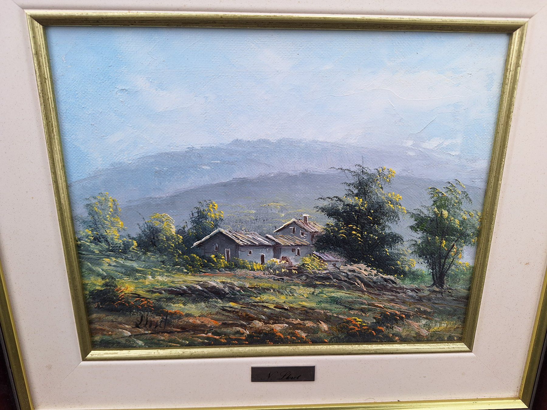 Gemälde: Nati Lloret - Ölbild Landschaft – Gebraucht aus Altstätten SG von GGsGameshop 2