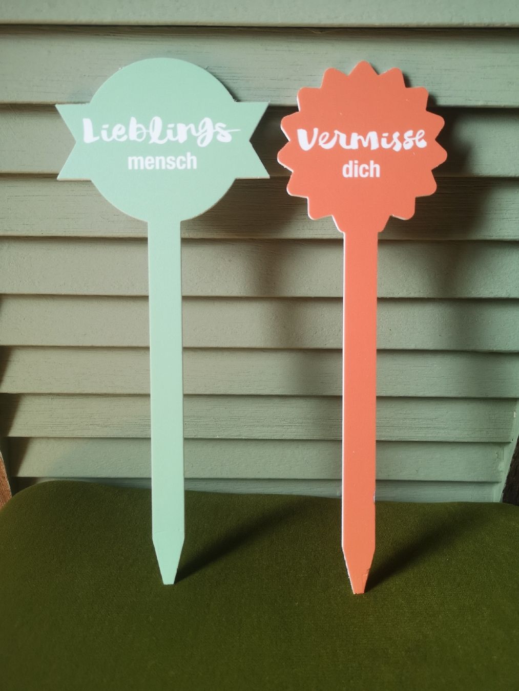 Migros Tutte le decorazioni: Blumenstecker mit Schriftzug – Nuovo (secondo la descrizione) da Herzogenbuchsee venduto da Honigkuchenpferd01