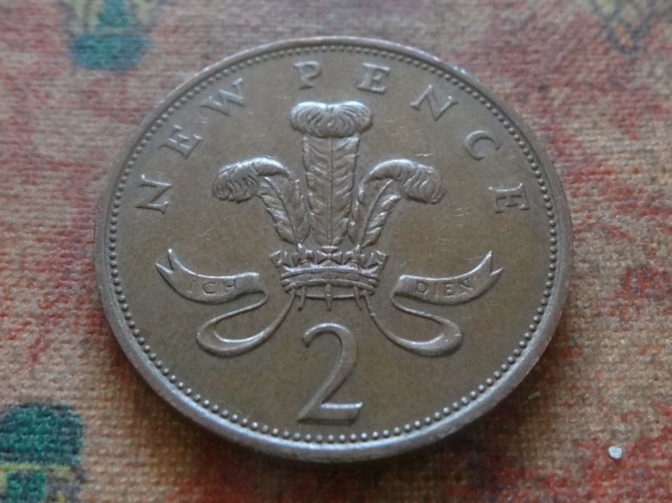 Alle Münzen: ROYAUME-UNI  2 Pence  1980 – Gebraucht aus Romanel-sur-Lausanne von Swift13 1