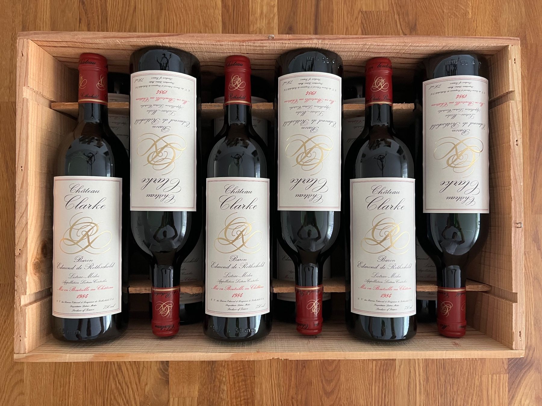 Wein: 12er OHK Chateau Clarke 1984 – Neu und originalverpackt aus Birmensdorf ZH von Zielasco 3