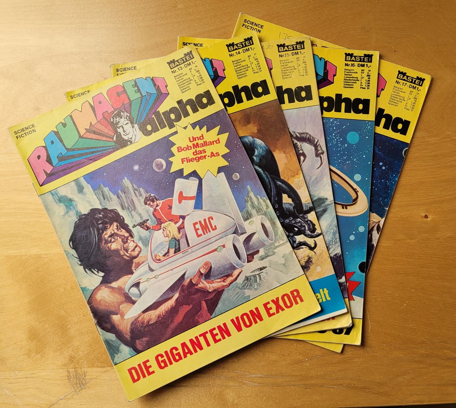 Comics: RAUMAGENT –BAND NR. 13 - 17 – Gebraucht aus Neftenbach von Mador6