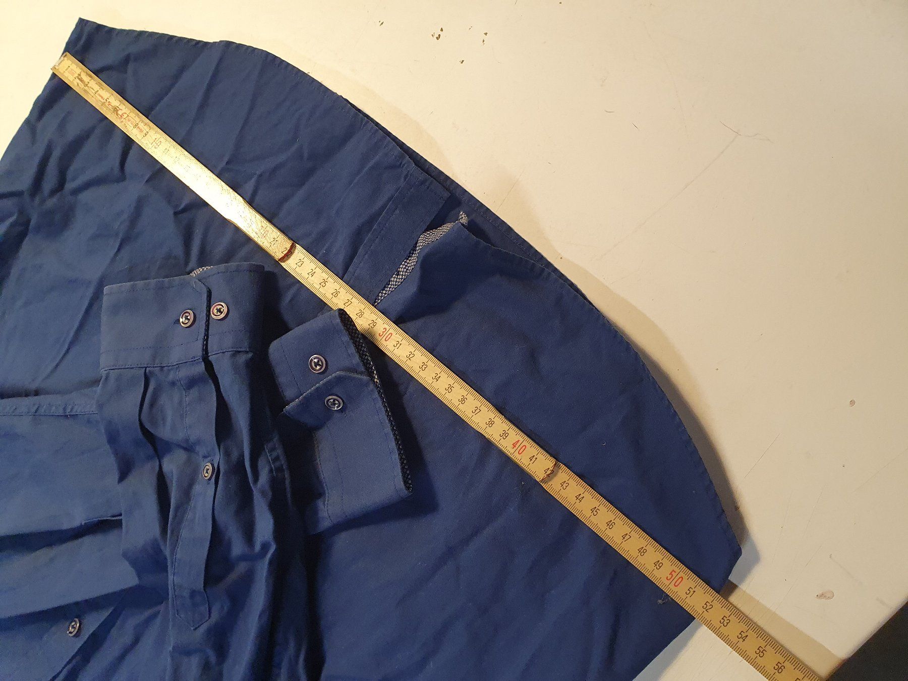 Camicie: Herrenhemd Seidensticker blau grösse 41/16 – Usato da Zürich venduto da loosebone 3