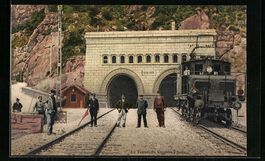 Iselle, Le Tunnel du Simplon, Eisenbahn,