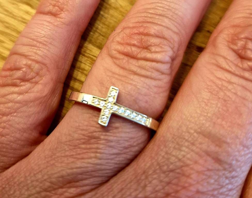 Thomas Sabo Anelli: Thomas Sabo,  Ring, Kreuz – Usato da Feusisberg venduto da cts_55rn 1