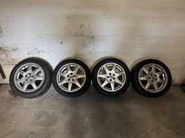 Gamaparts Alufelgen 16' Zoll mit Winterreifen.
